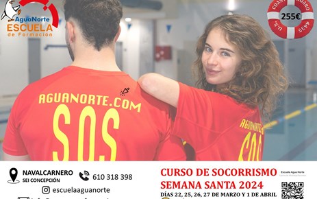Curso de socorrismo en nuestras instalaciones