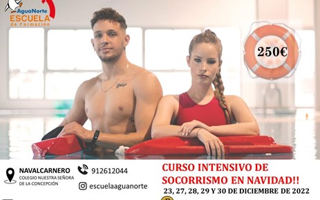 Curso intensivo de socorrismo en Navidad