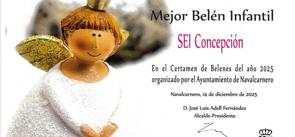 Primer premio en el Concurso de Belenes del Ayuntamiento de Navalcarnero